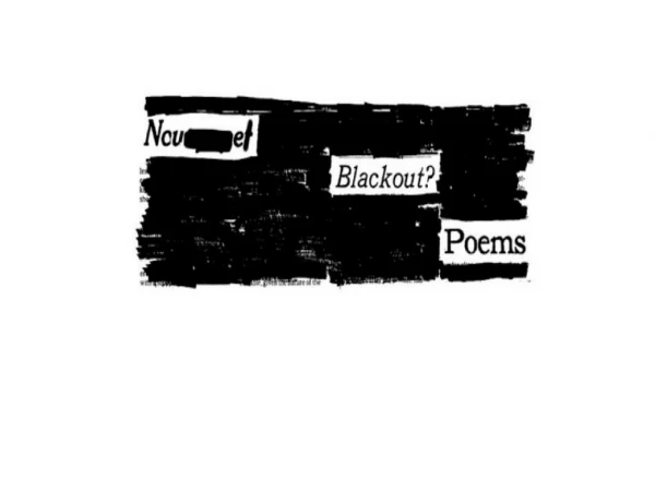 How to Make a Blackout Poem