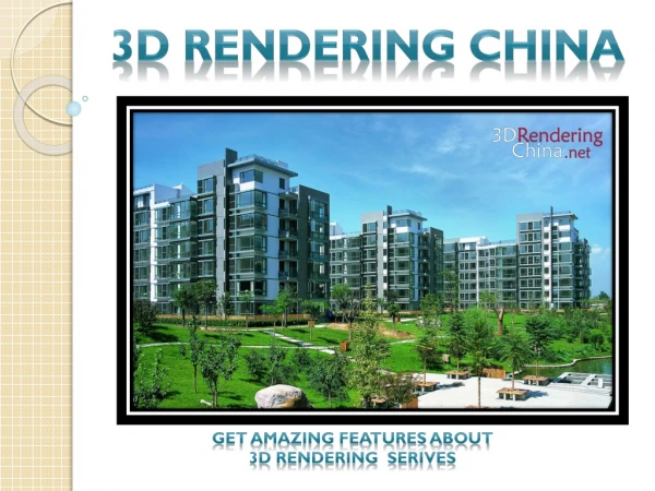 3d rendering china