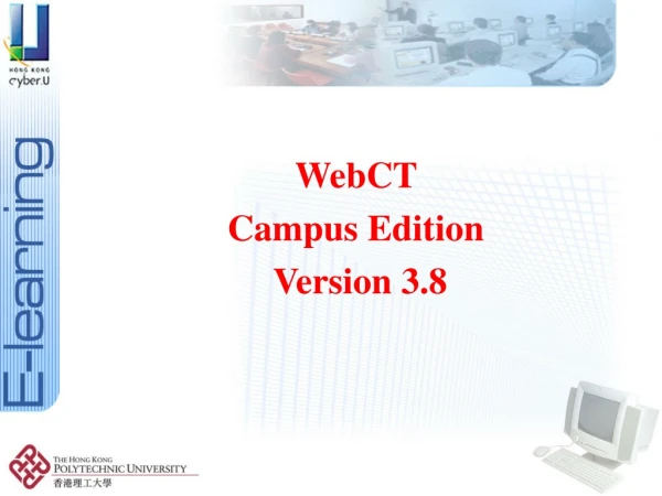 WebCT Campus Edition Version 3.8