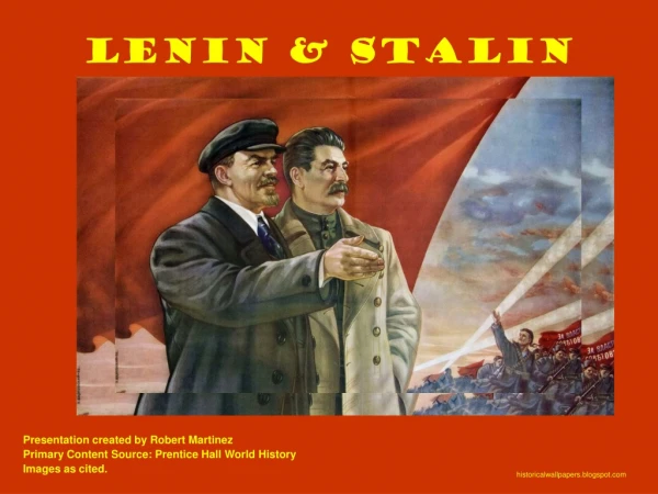 Lenin &amp; Stalin