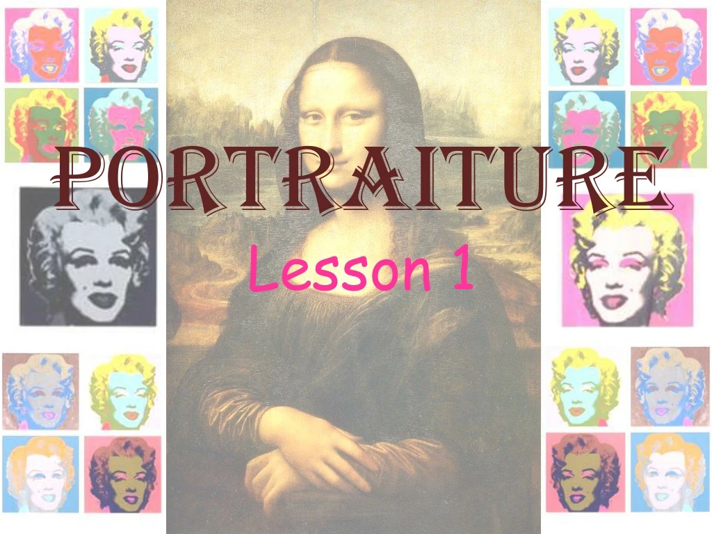 portraiture lesson 1