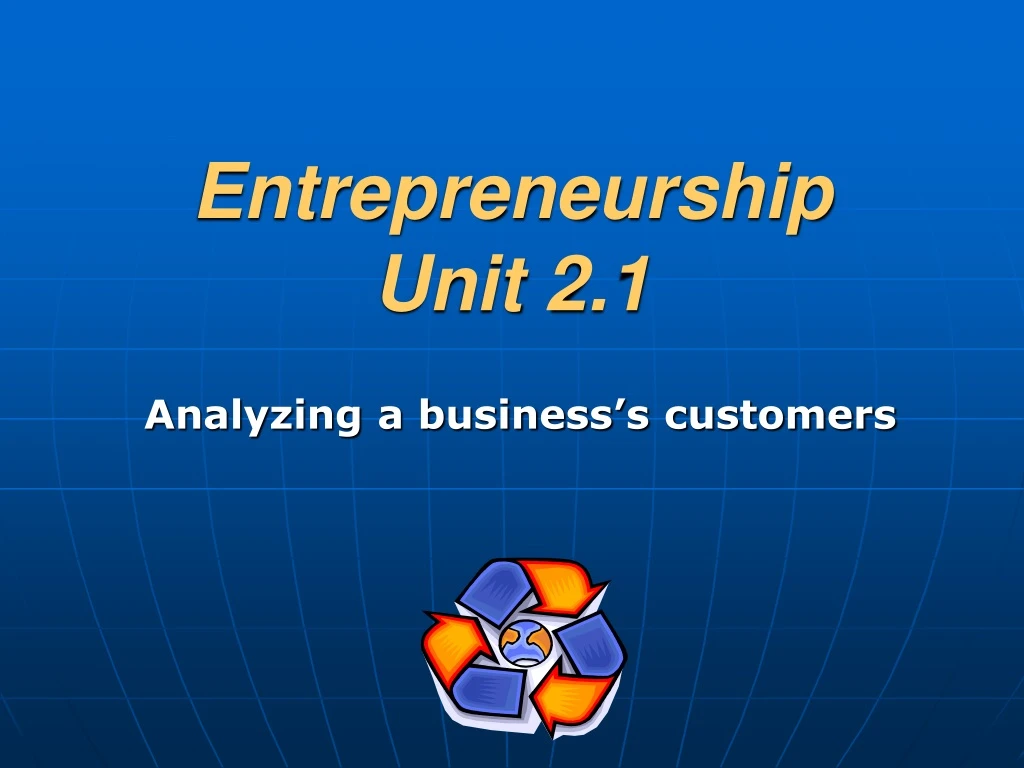 entrepreneurship unit 2 1