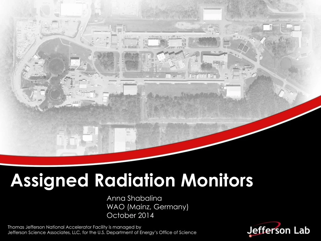 assigned radiation monitors