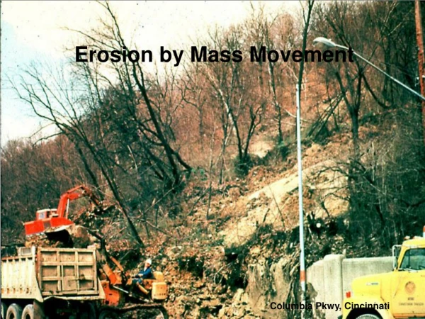 Erosion by Mass Movement