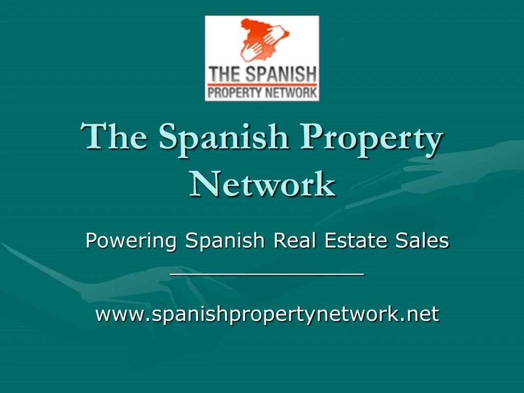 the spanish property network