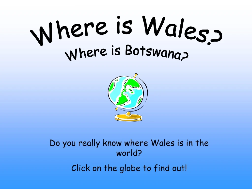 where is wales