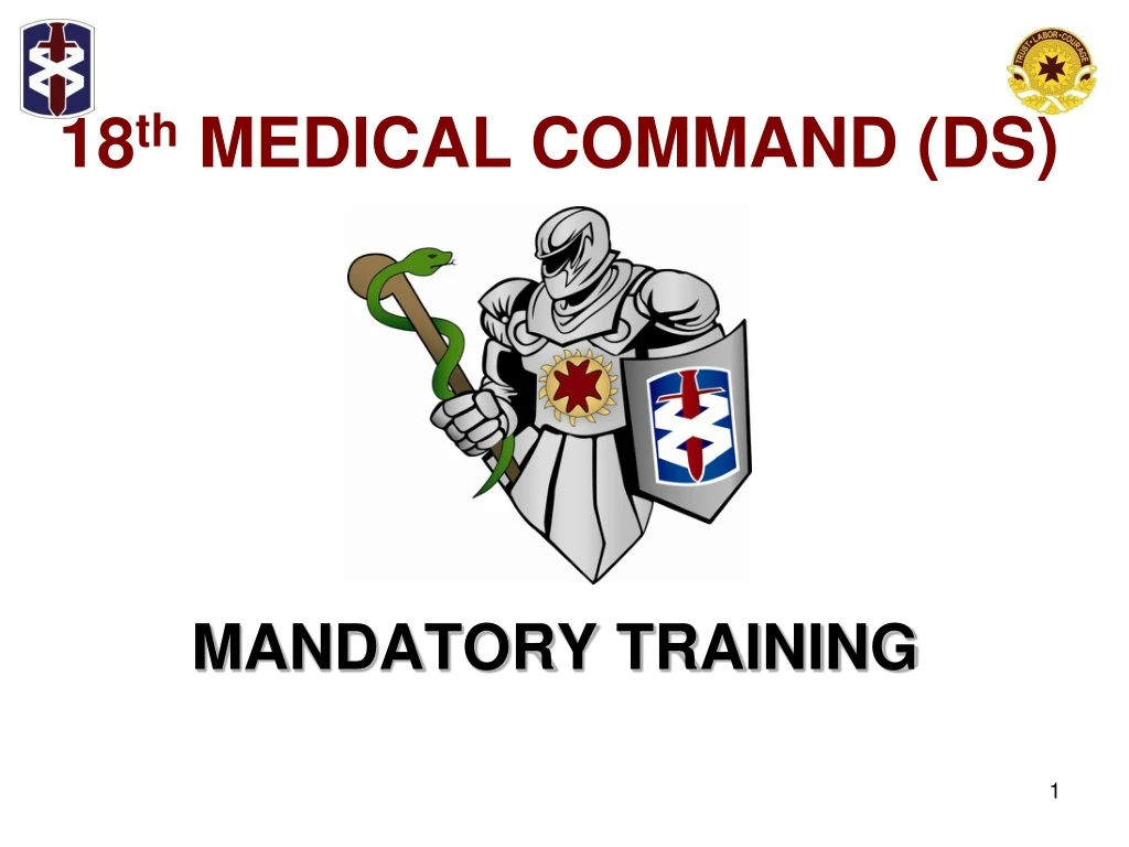 mandatory training