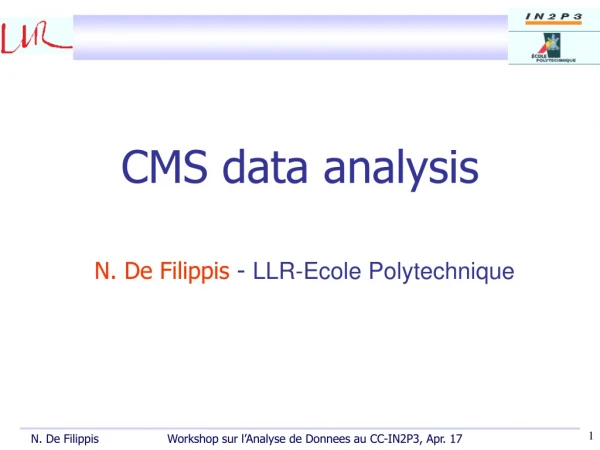 CMS data analysis