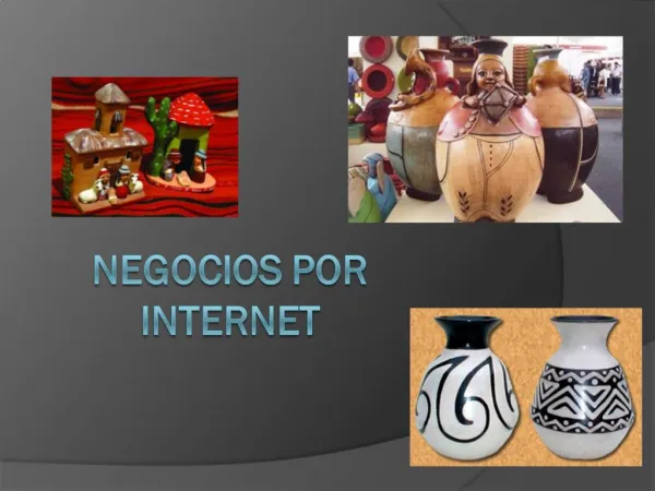 NEGOCIOS POR INTERNET