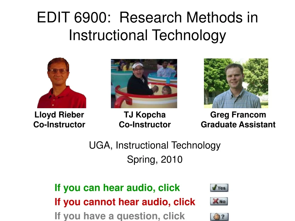 edit 6900 research methods in instructional technology