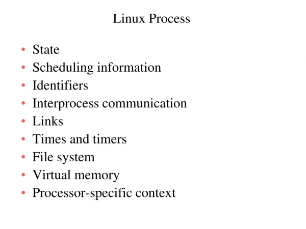 Linux Process