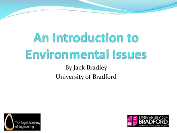 An Introduction to Environmental Issues