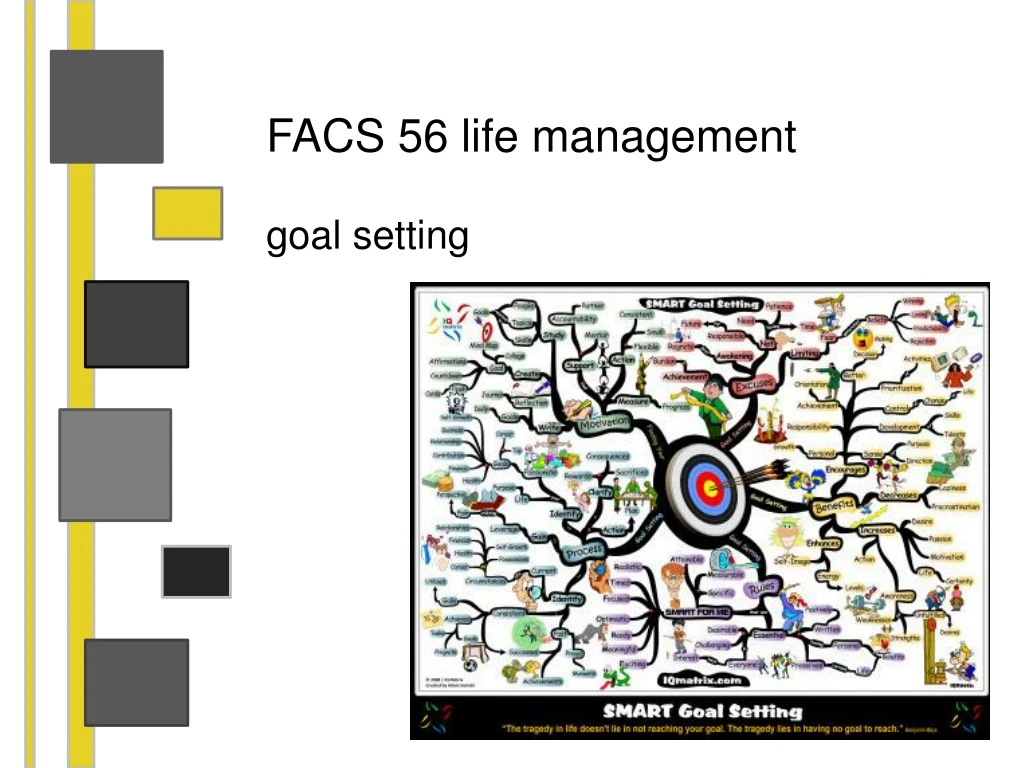 facs 56 life management goal setting