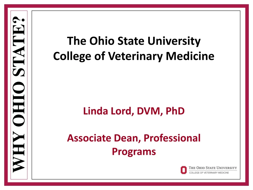 the ohio state university college of veterinary