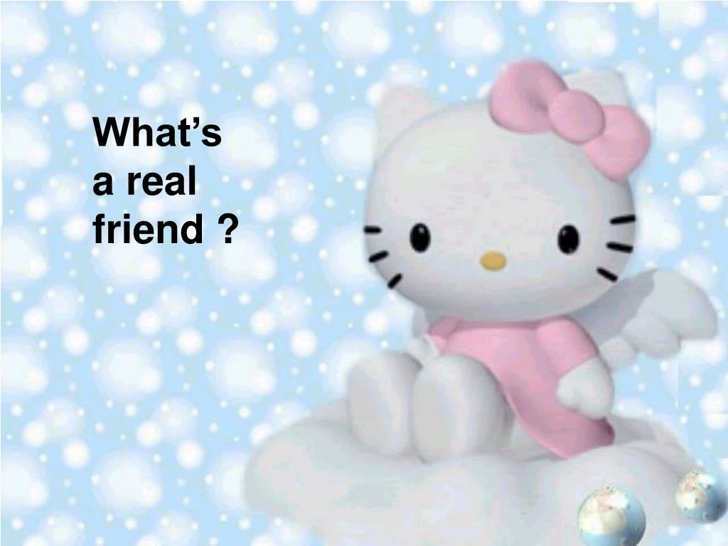 what s a real friend