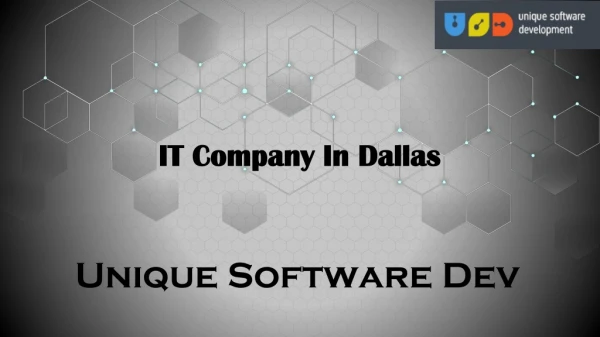 IT Company In Dallas