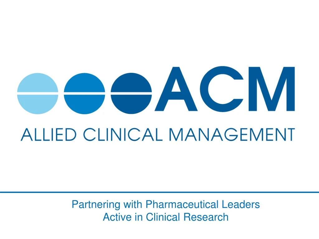 partnering with pharmaceutical leaders active