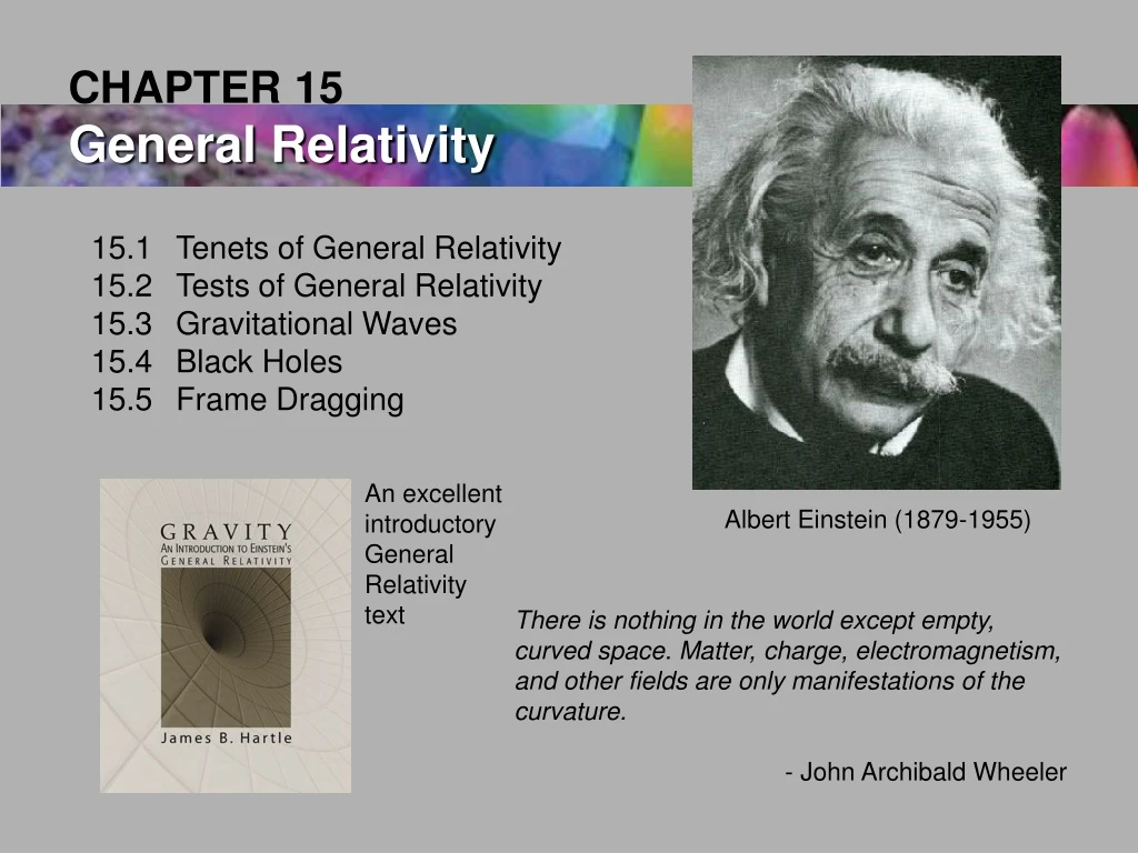 chapter 15 general relativity