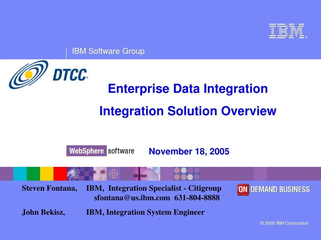 enterprise data integration integration solution