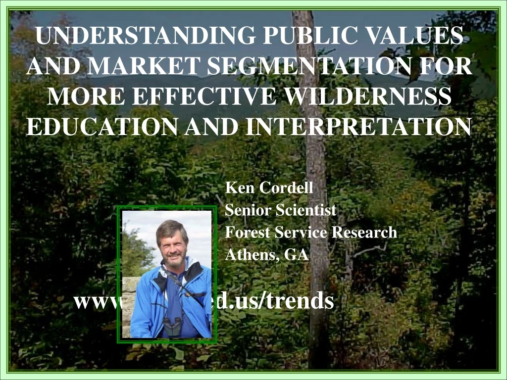 understanding public values and market