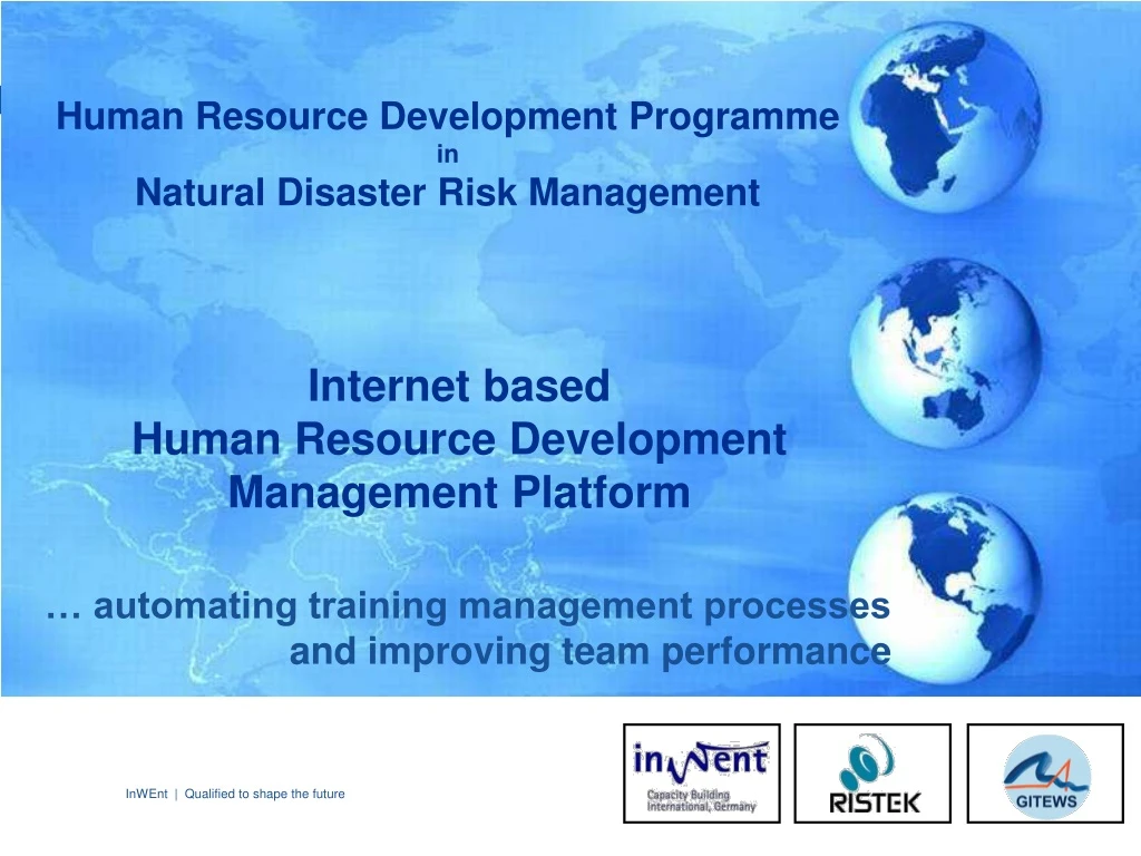 human resource development programme in natural
