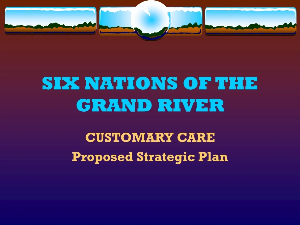 six nations of the grand river