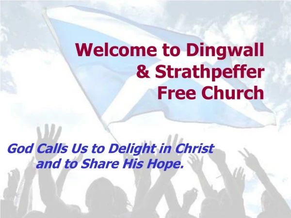 Welcome to Dingwall &amp; Strathpeffer Free Church