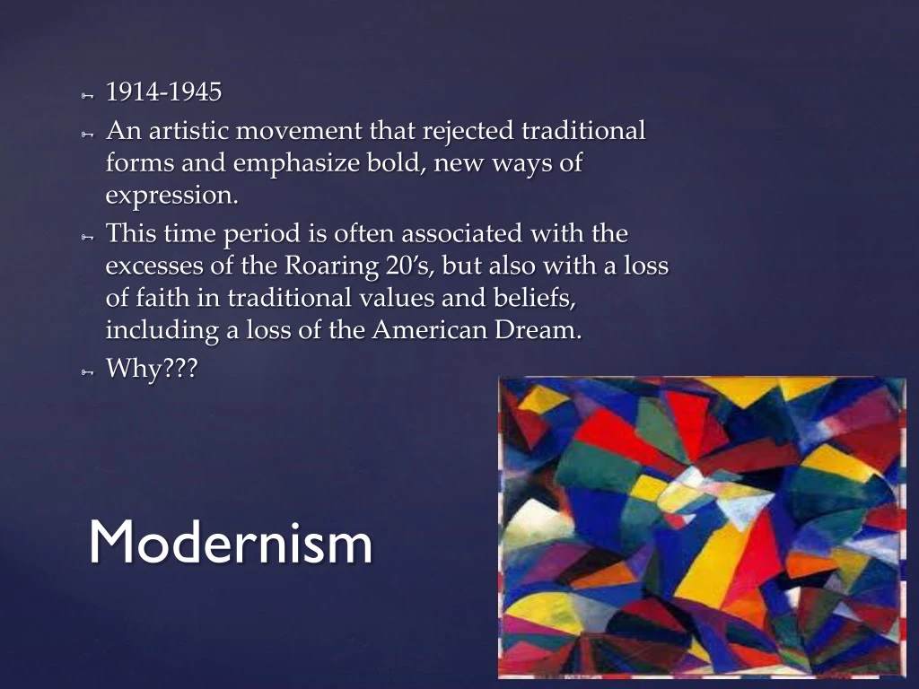 modernism