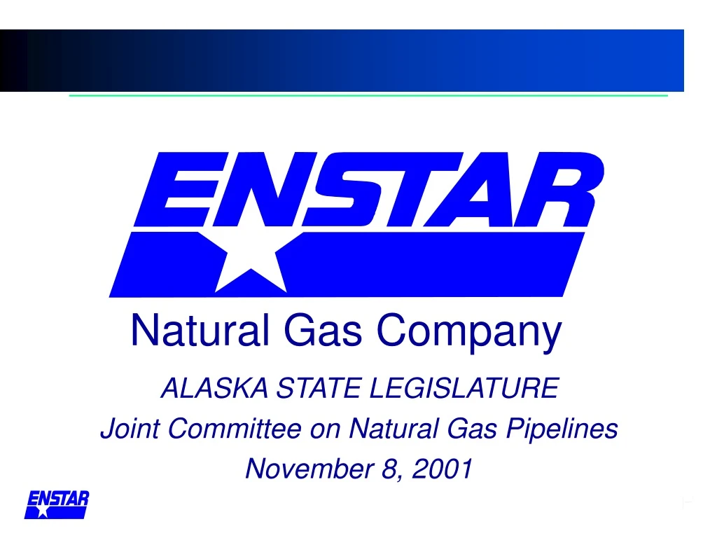 natural gas company
