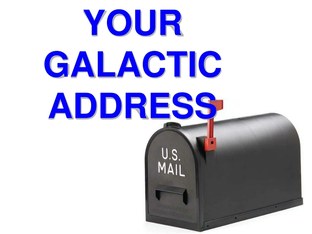 your galactic address