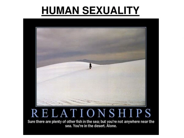 HUMAN SEXUALITY