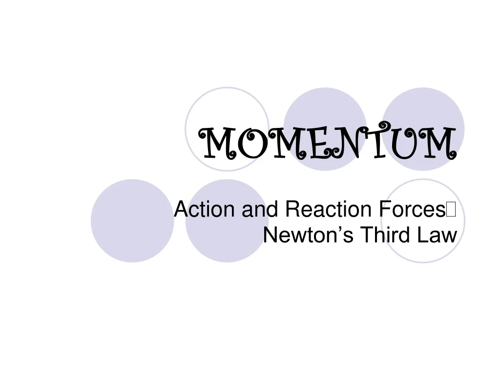 momentum