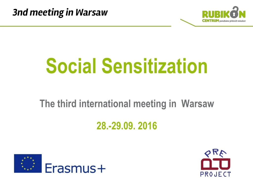 3nd meeting in warsaw