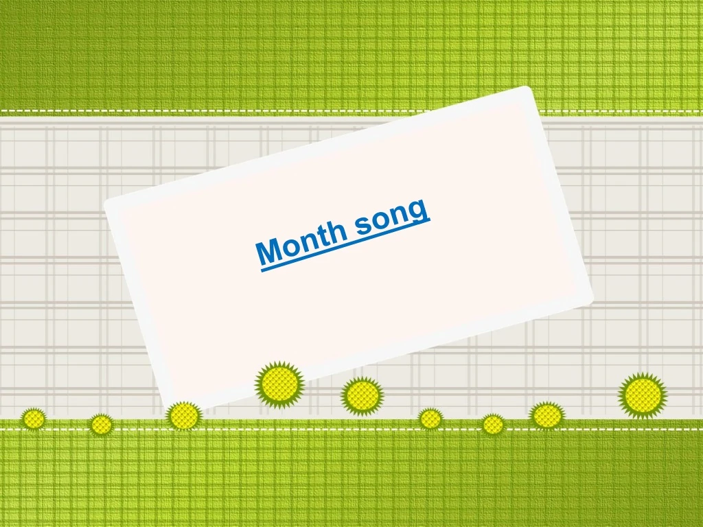 month song