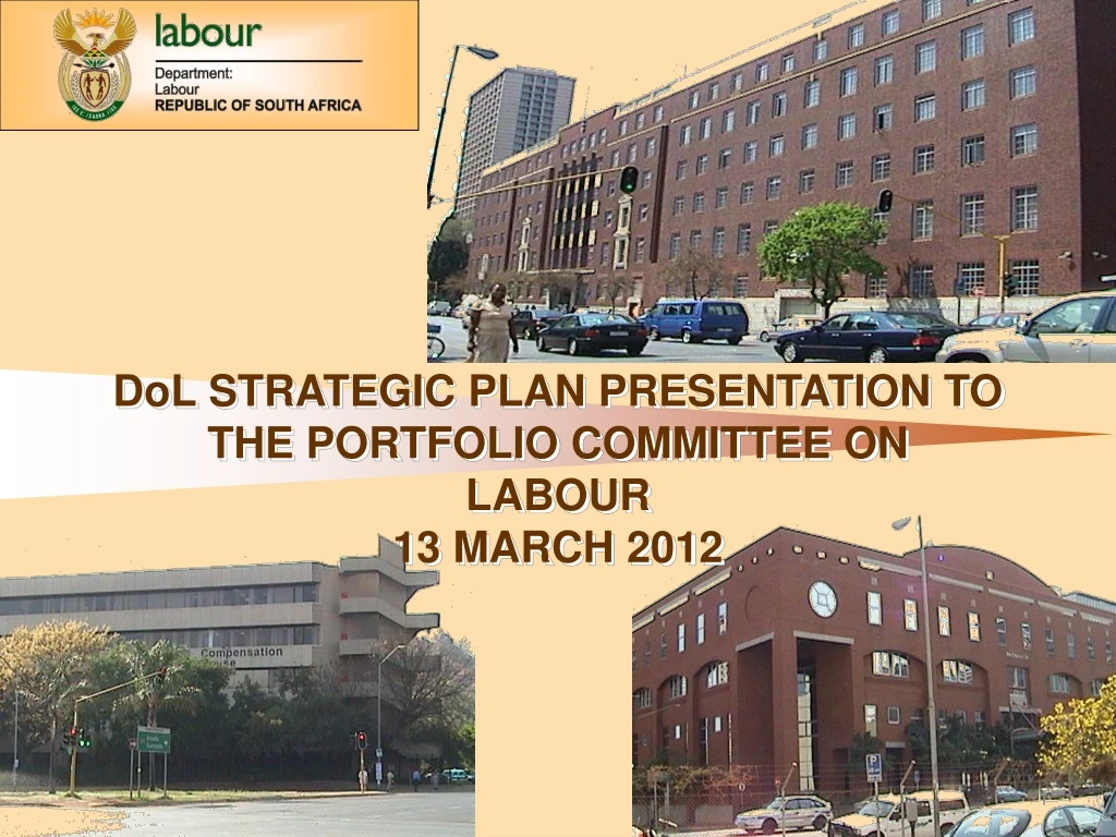 dol strategic plan presentation to the portfolio