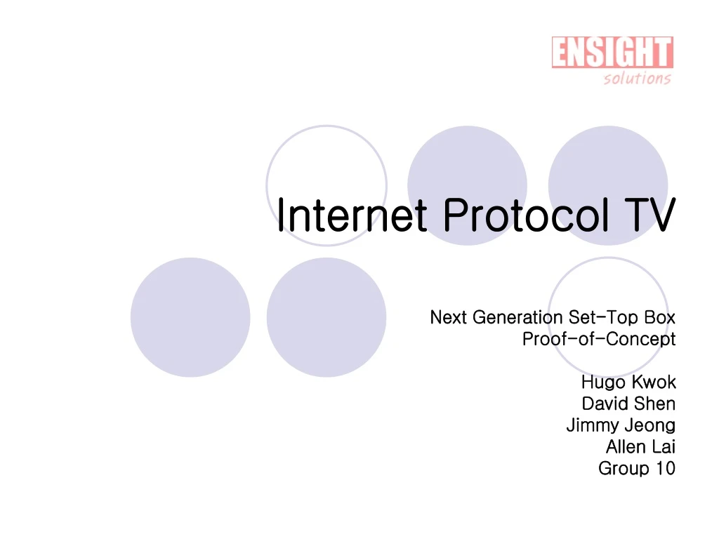 internet protocol tv