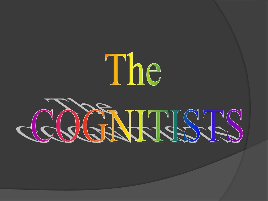 the cognitists