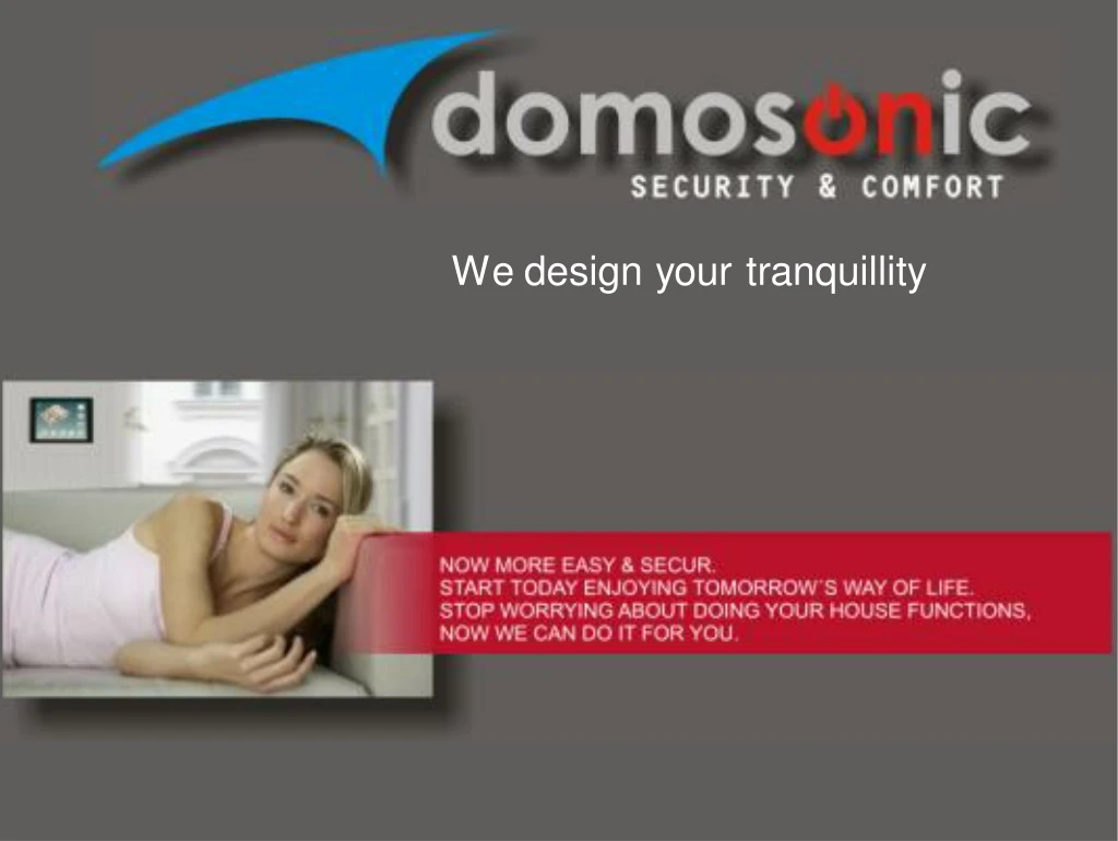 we design your tranquillity