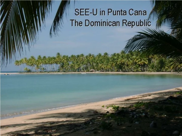 SEE-U in Punta Cana, The Dominican Republic