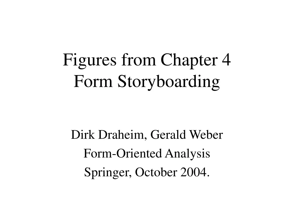 figures from chapter 4 form storyboarding