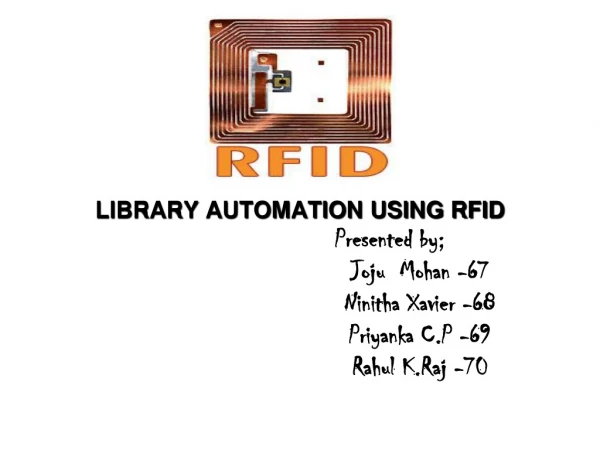 About RFID system