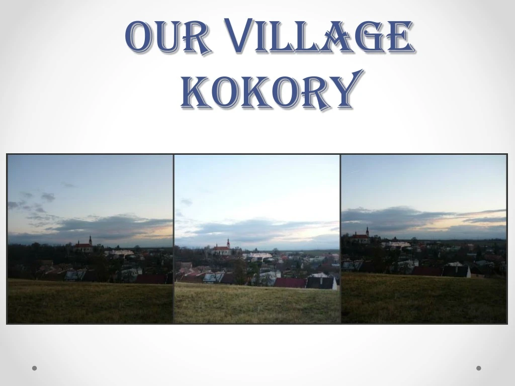 our v illage kokory