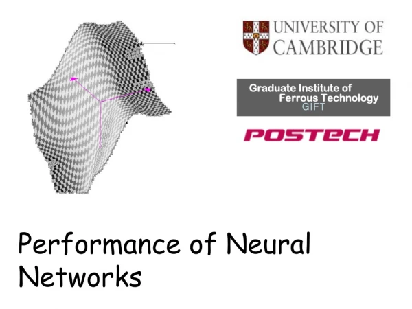 Performance of Neural Networks