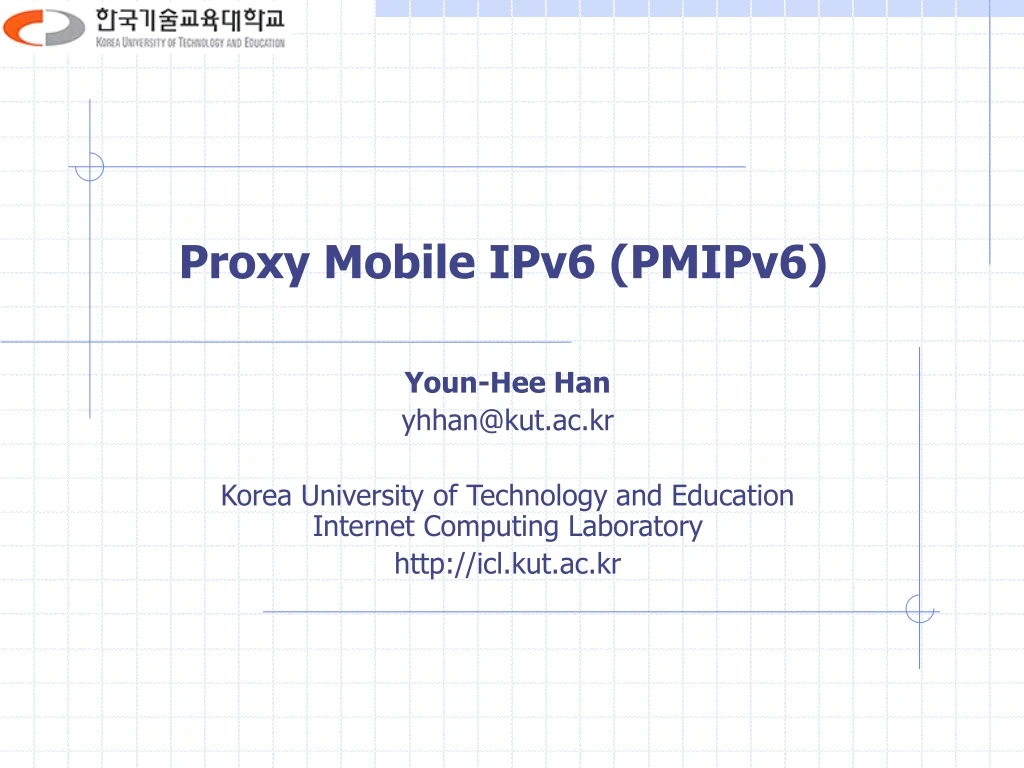 proxy mobile ipv6 pmipv6