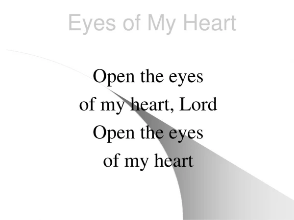 Eyes of My Heart