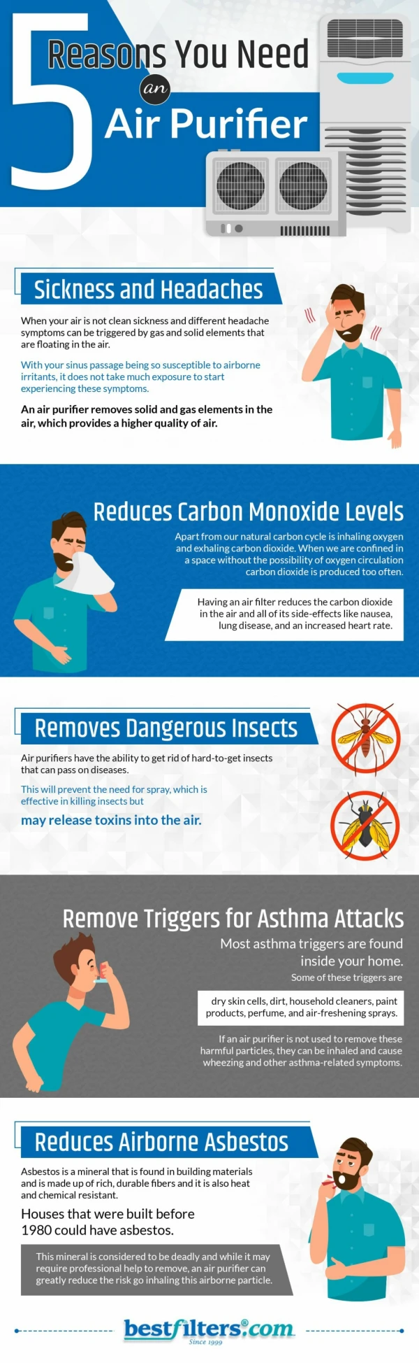 5 Reasons You Need An Air Purifier [Infographic]