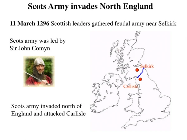 Scots Army invades North England