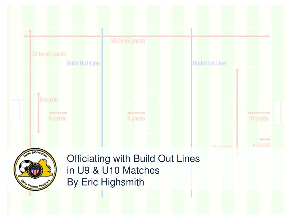 officiating with build out lines