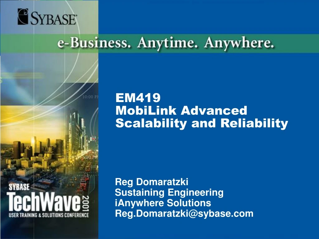 em419 mobilink advanced scalability