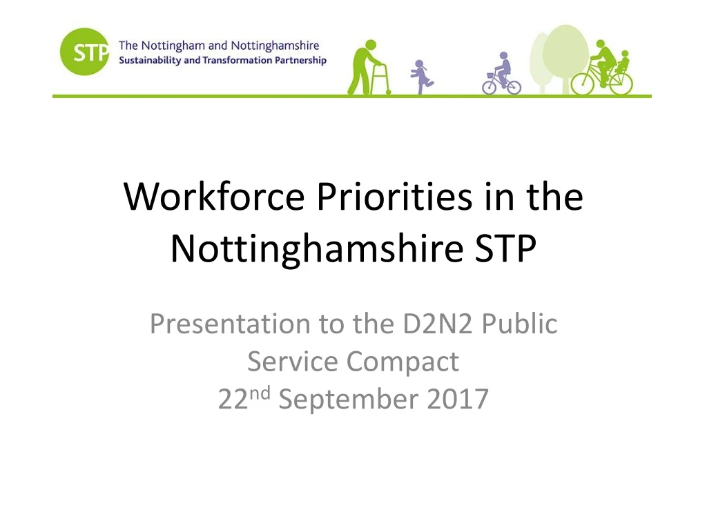 workforce priorities in the nottinghamshire stp